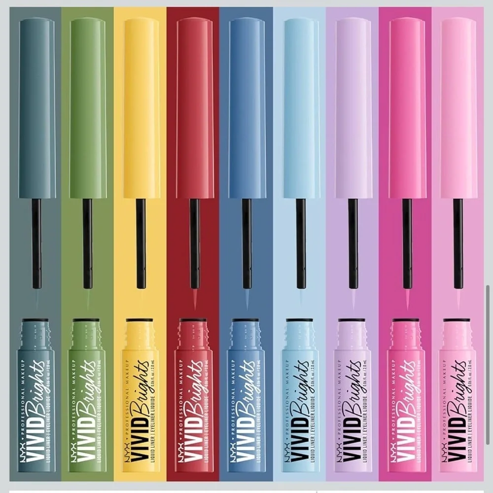 Cyan Simp | NYX Vivid Brights Liquid Eyeliner - Teal